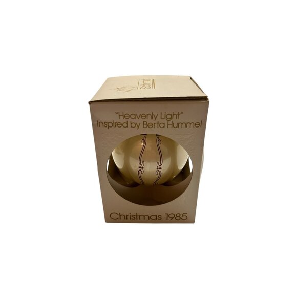 Berta Hummel 1985 Christmas Ornament Heavenly Light Schmid - Picture 7 of 13